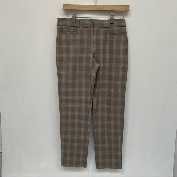 Banana Republic Sloan Plaid Pants NWT Size 0 - Picture 2 of 8